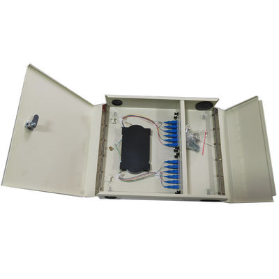 OEM ওয়াল মাউন্ট স্প্লাইস এনক্লোসার FTTH ফাইবার টার্মিনেশন ইউনিট 48 কোর
