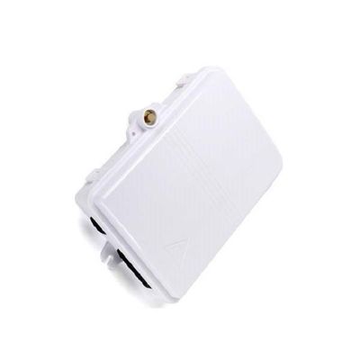 6পোর্ট ফাইবার অপটিক টার্মিনাল বক্স SC APC/UPC SM SX PC+ABS টেলিকমের জন্য হালকা ধূসর
