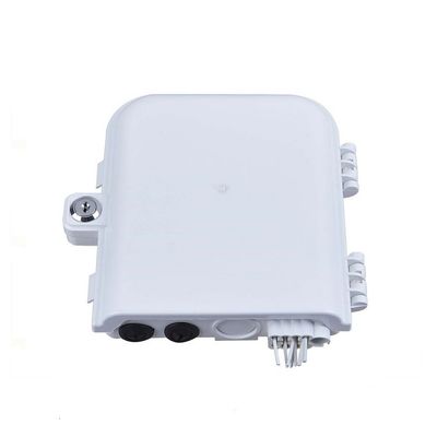 ফাইবার অপটিক টার্মিনাল বক্স 8 কোর SM/DX SC/LC/ST/FC হালকা ধূসর/ব্ল্যাক আইপি 66