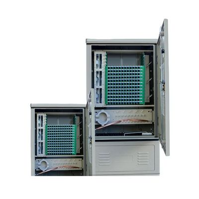 UPC APC ফাইবার অপটিক ক্যাবিনেট SMC আউটডোর ফাইবার বক্স 144 পোর্ট 144 কোর