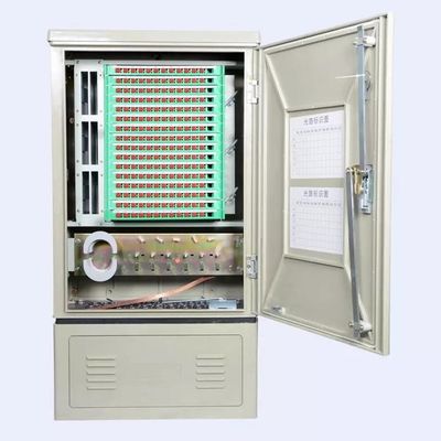 UPC APC ফাইবার অপটিক ক্যাবিনেট SMC আউটডোর ফাইবার বক্স 144 পোর্ট 144 কোর