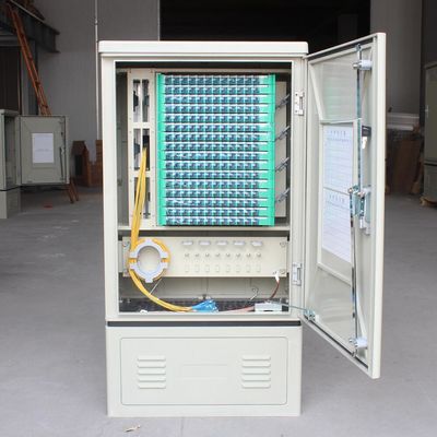 UPC APC ফাইবার অপটিক ক্যাবিনেট SMC আউটডোর ফাইবার বক্স 144 পোর্ট 144 কোর