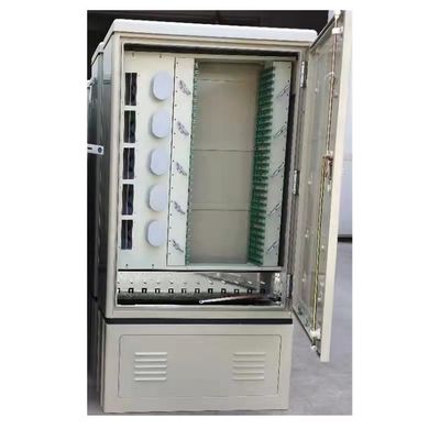 FTTX আউটডোর ফাইবার অপটিক ক্যাবিনেট FDT SC পোর্ট 288 ফাইবার জলরোধী