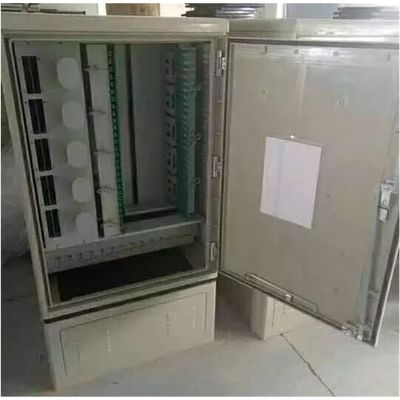 FTTX আউটডোর ফাইবার অপটিক ক্যাবিনেট FDT SC পোর্ট 288 ফাইবার জলরোধী