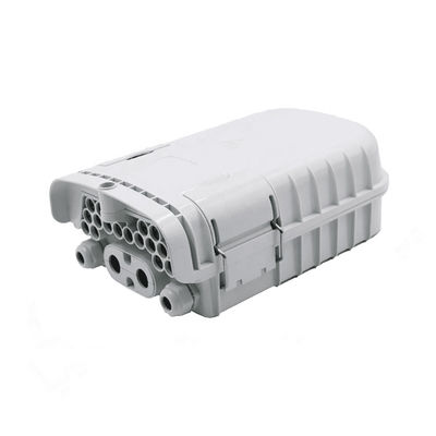 FTTx 1x8 PLC ফাইবার অপটিক স্প্লিটার বক্স বিতরণ IP68 16 কোর