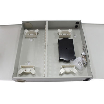 FTTH ওয়াল মাউন্ট ফাইবার অপটিক প্যাচ প্যানেল 48core FC/LC/SC/ST