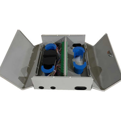 FTTH ওয়াল মাউন্ট ফাইবার অপটিক প্যাচ প্যানেল 48core FC/LC/SC/ST