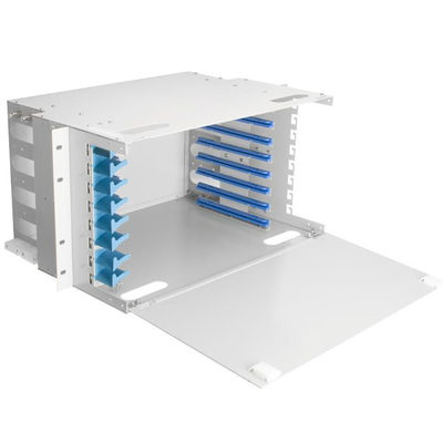 ODF 19 Rack Patch Panel Sc Adapter Fc প্যাচ প্যানেল 6U 96 Core