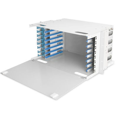 ODF 19 Rack Patch Panel Sc Adapter Fc প্যাচ প্যানেল 6U 96 Core