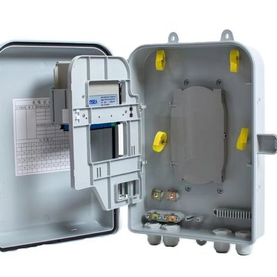 জলরোধী ফাইবার অপটিক স্প্লিটার 1x16 প্লাগ IP66 ABS PLC স্প্লিটার