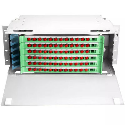 FTTH CATV ODF প্যাচ প্যানেল 19 ইঞ্চি FC 19 ইঞ্চি FC অপটিক ডিস্ট্রিবিউশন ফ্রেম