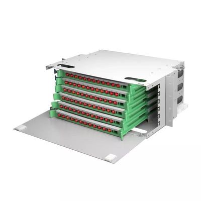 FTTH CATV ODF প্যাচ প্যানেল 19 ইঞ্চি FC 19 ইঞ্চি FC অপটিক ডিস্ট্রিবিউশন ফ্রেম