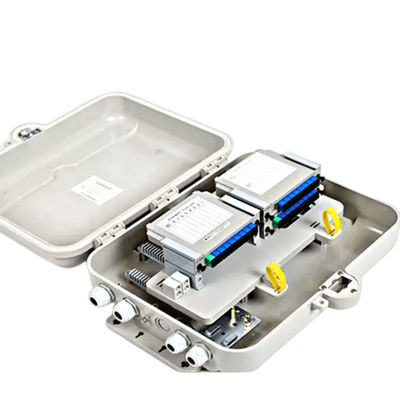 FTTH LGX 1x32 PLC অপটিক স্প্লিটার বক্স ইনডোর / আউটডোর APC / UPC