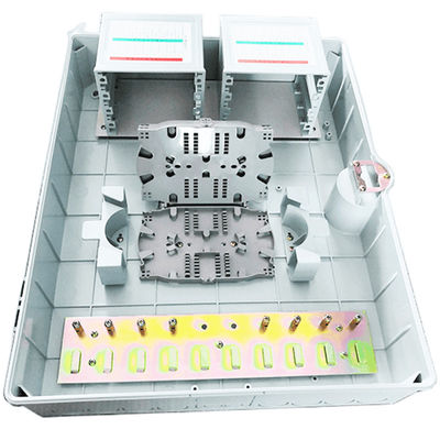 LGX PLC ফাইবার অপটিক স্প্লিটার APC / UPC 1x64 PLC স্প্লিটার হালকা ধূসর