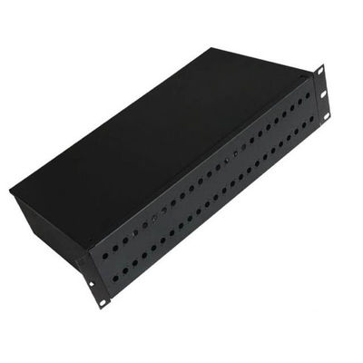 Fixed ODF Fiber Optic Distribution Panel 2U Rack Mounted Patch Panel