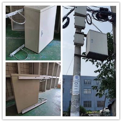 SMC ফাইবার ক্রস কানেক্ট স্ট্রিট ক্যাবিনেট FTTH মেটাল 288core FDT বক্স