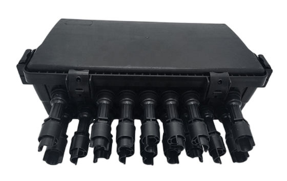 FTTB ওয়াটারপ্রুফ ফাইবার অপটিক টার্মিনাল বক্স SC IP68 2 IN 2OUT 48Core 16 Port