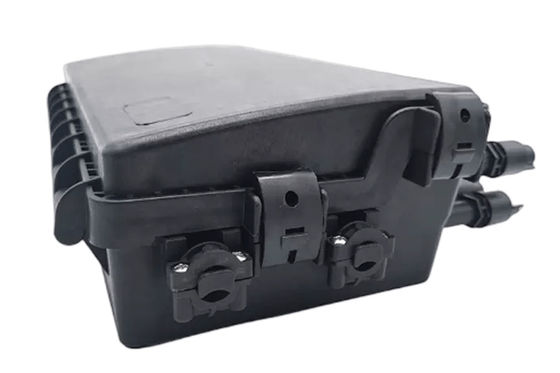 FTTB ওয়াটারপ্রুফ ফাইবার অপটিক টার্মিনাল বক্স SC IP68 2 IN 2OUT 48Core 16 Port