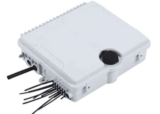 ফাইবার অপটিক টার্মিনাল বক্স 12পোর্ট SC/LC/ST/FC IP-66 UPC/APC হালকা ধূসর FTTH