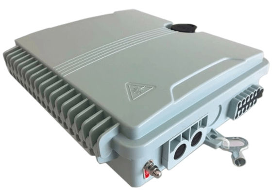 ফাইবার অপটিক টার্মিনাল বক্স 12পোর্ট SC/LC/ST/FC IP-66 UPC/APC হালকা ধূসর FTTH
