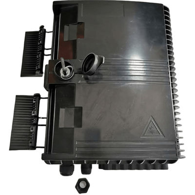 16পোর্ট ফাইবার অপটিক টার্মিনাল বক্স SC/LC/ST/FC LGX PLC SM/MM ওয়াল-মাউন্ট