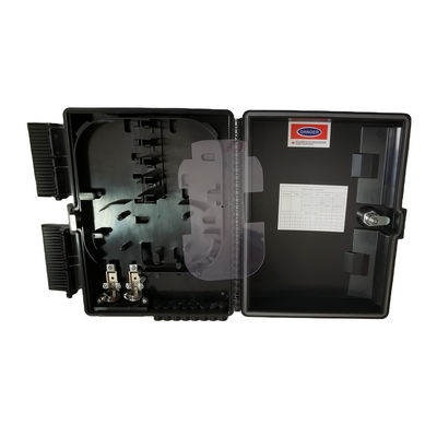 16পোর্ট ফাইবার অপটিক টার্মিনাল বক্স SC/LC/ST/FC LGX PLC SM/MM ওয়াল-মাউন্ট