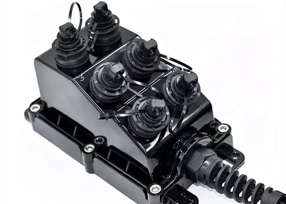 MST আউটডোর ক্যাবল এনক্লোজার বক্স SST 6 ফাইবার FTTH টার্মিনাল বক্স