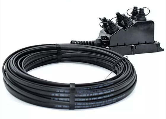 MST আউটডোর ক্যাবল এনক্লোজার বক্স SST 6 ফাইবার FTTH টার্মিনাল বক্স