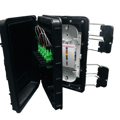 8 কোর 16 কোর ফাইবার অপটিক টার্মিনাল বক্স FC/LC PLC স্প্লিটার বক্স IP65