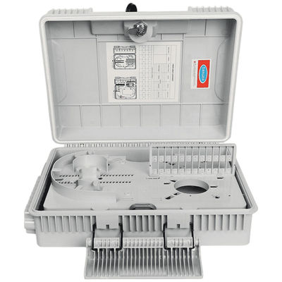 FTTB ফাইবার অপটিক স্প্লিটার বক্স OM1 LGX PLC 1x16 স্প্লিটার 24Core