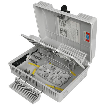 FTTB ফাইবার অপটিক স্প্লিটার বক্স OM1 LGX PLC 1x16 স্প্লিটার 24Core