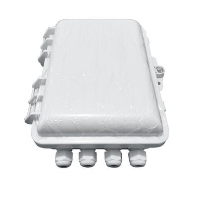 SC 1x8 PLC ফাইবার অপটিক স্প্লিটার বক্স IP65 12 কোর ওয়াল মাউন্ট করা