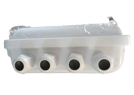 SC 1x8 PLC ফাইবার অপটিক স্প্লিটার বক্স IP65 12 কোর ওয়াল মাউন্ট করা