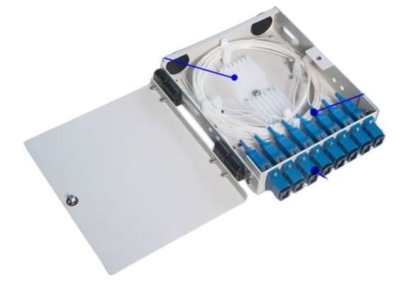 মিনি ওয়াল মাউন্টিং বক্স ক্ল্যামশেল FTTD / FTTH অপটিক টার্মিনেশন বক্স DSL