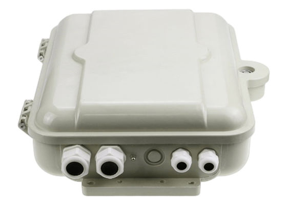 LGX ফাইবার অপটিক PLC স্প্লিটার 1x32 SMC+ABS সিমপ্লেক্স / ডুপ্লেক্স গ্রে