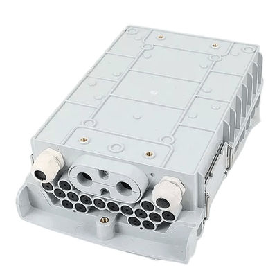 SM/MM ফাইবার অপটিক স্প্লিটার বক্স হালকা ধূসর 1x8 PLC স্প্লিটার