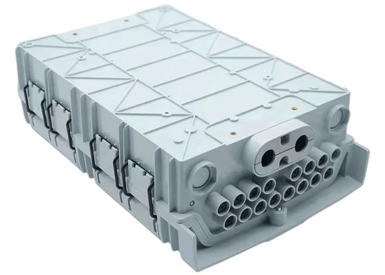 18F 16 পোর্ট ফাইবার অপটিক স্প্লিটার বক্স 1*16 LGX PLC ওয়াল মাউন্ট