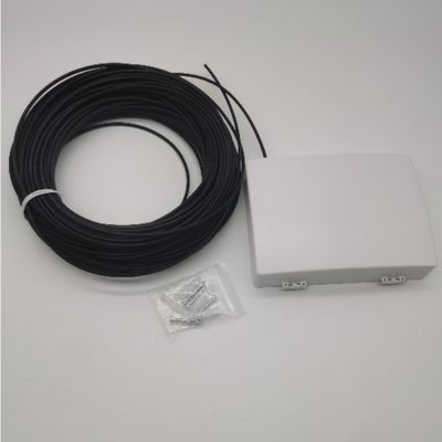 6Cores LC/APC Pre-Connectorized অপটিক্যাল ডিস্ট্রিবিউশন বক্স 6Fibers Wall Outlet PTO Box