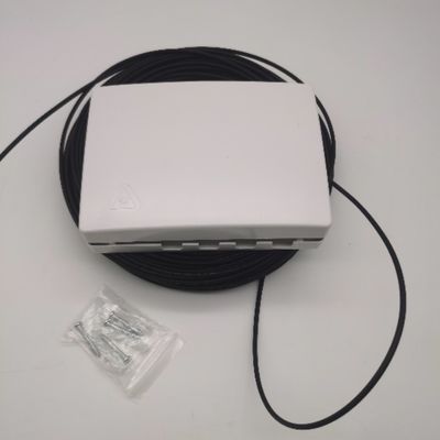 6Cores LC/APC Pre-Connectorized অপটিক্যাল ডিস্ট্রিবিউশন বক্স 6Fibers Wall Outlet PTO Box