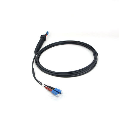 473309A NSN/DLC থেকে NSN/DLC SM Duplex G657A2 আউটডোর ওয়াটারপ্রুফ LSZH NOKIA ফাইবার জাম্পার প্যাচ কর্ড