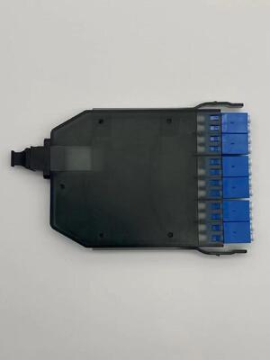 ১২ কোর এমপিও-এলসি এমটিপি-এলসি এসএম ওএম3 ওএম4 ওএম5 ব্রেকআউট ক্যাসেট মডিউল প্লাস্টিক